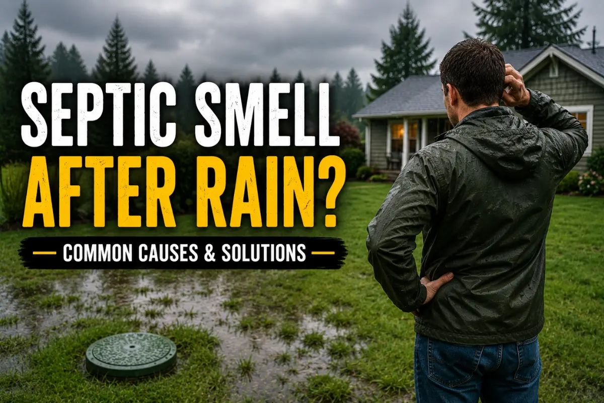 Septic Smell After Rain