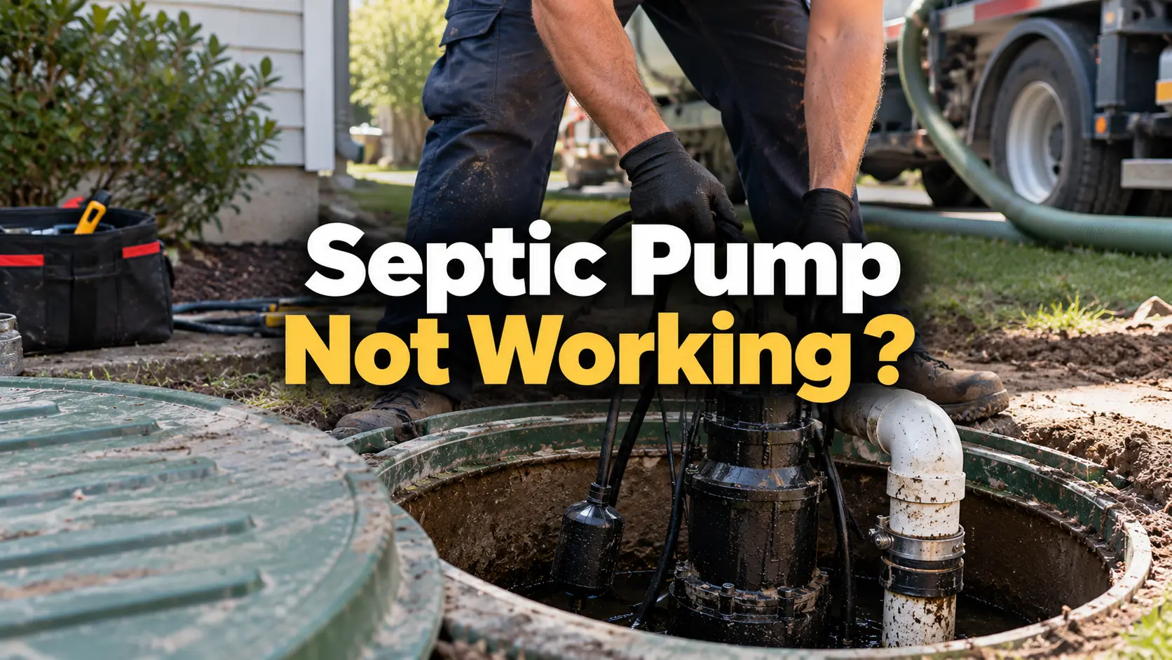 septic pump not working